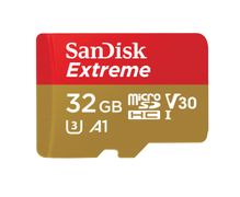 SANDISK Extreme microSDHC 32GB SD Ad 100MBs