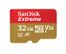 SANDISK Minneskort MicroSDHC Extreme 32GB+Adap Rescue Pro Deluxe 100MB/s A1 C10 V30 UHS-I U3
