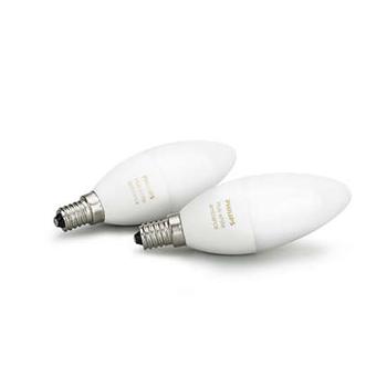 PHILIPS HUE WHITE AMBIANCE 6W (40W) CANDLE E14 25000HRS 2PACK LED (929001301402)