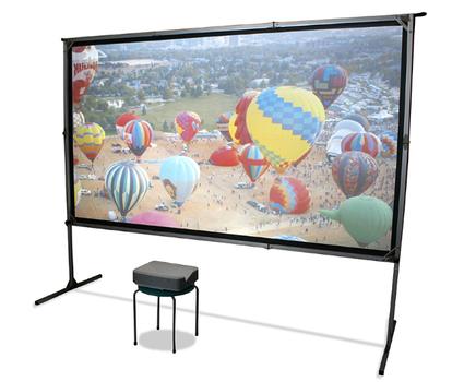 ELITE SCREENS Yard Master 2 Dual Projection  (OMS120H2-DUAL)