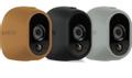 ARLO 3 Silicone Skins for wireless Cameras 1x brown 1x black 1x grey UV and water-resistant