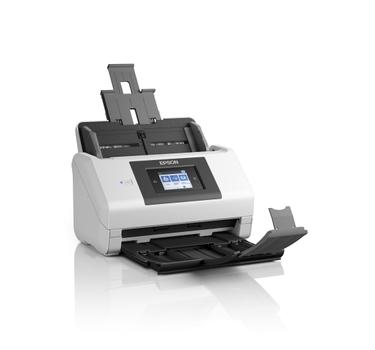 EPSON WorkForce DS-780N - Documentscanner - Dubbelzijdig - A4/Legal - 600 dpi x 600 dpi - tot 45 ppm (mono) / tot 45 ppm (kleur) - ADF (100 vellen) - tot 5000 scans per dag - USB 3.0, Gigabit LAN (B11B227401)