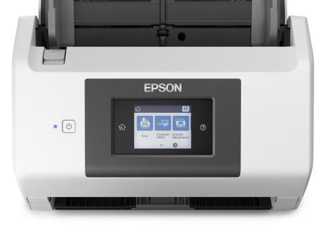 EPSON WorkForce DS-780N - Documentscanner - Dubbelzijdig - A4/Legal - 600 dpi x 600 dpi - tot 45 ppm (mono) / tot 45 ppm (kleur) - ADF (100 vellen) - tot 5000 scans per dag - USB 3.0, Gigabit LAN (B11B227401)