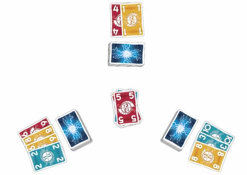 AMIGO Unter Spannung, Kartenspiel 2 - 4 Spieler 15 Minuten ab 8 Jahren (01603)