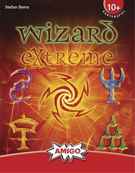 AMIGO Wizard Extreme, Kartenspiel 3 - 5 Spieler 45 Minuten ab 10 Jahren Wizard (00903)
