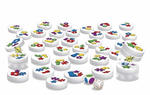 AMIGO Klack!, Geschicklichkeitsspiel 2 - 6 Spieler 10 Minuten ab 4 Jahren (02765)