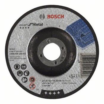 BOSCH Bosc Trennscheibe gekröpft         125mm - (Fjernlager - levering  2-4 døgn!!) (2608600221)