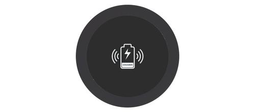KRAMER KWC-1(B) - Wireless Charging Spot_ Black (91-012390)