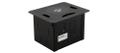 KRAMER TBUSâ€“1â€“KWC(B) Enclosure | Table, lid 1-way | Modular | Black (91-011590)