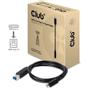 CLUB 3D Kabel USB 3.1 Typ C > USB Typ B 1,0m St/St (CAC-1524)