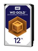 WESTERN DIGITAL WD Gold 12TB HDD 7200rpm 6Gb/s serial ATA sATA 256MB cache 3.5inch intern RoHS compliant Enterprise Bulk