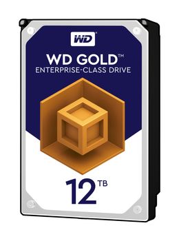 WESTERN DIGITAL WD Gold 12TB HDD 7200rpm 6Gb/s serial ATA sATA 256MB cache 3.5inch intern RoHS compliant Enterprise Bulk (WD121KRYZ)