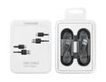 SAMSUNG Cable Type C 2 pcs., colour black (EP-DG930MBEGWW)