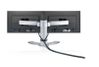 FUJITSU Dual Monitor Stand for 2 Displays 21.5 inch up to 27 inch Height Adjust and Tilt (S26361-F2601-L750)