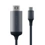 SATECHI USB-C til HDMI kabel Space Grey, 4K, 60Hz, 1.8m