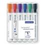 STAEDTLER 351WP6 WHITEBOARD MARKER MIX 6 COLORS (351WP6)