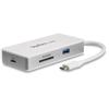 STARTECH USB C Multiport Adapter - Mac / Windows - 4K HDMI - SD Slot	 (DKT3CHSD4GPD)