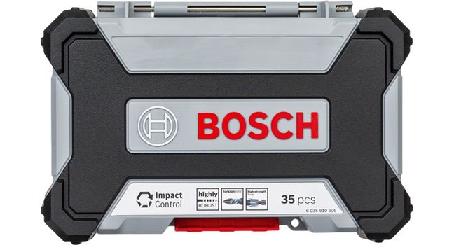 Bosch 35 Piece Impact HSS Drill Bit and Screwdriver Bit Set 