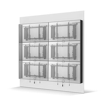 CHIEF MFG CSACK06B | Side Cover Kit with ConnexSys Brackets, 154mm Depth | Svart (CSACK06B)