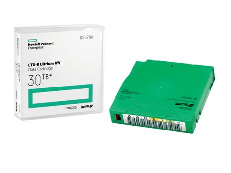 Hewlett Packard Enterprise LTO-8 30TB RW Data Cartridge (Q2078A)