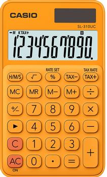 CASIO Calculator Pocket Basic Orange (SL-310UC-RG)
