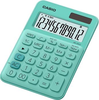 CASIO Calculator Desktop Basic Green (MS-20UC-GN)