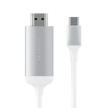SATECHI USB-C til HDMI kabel Space Grey, 4K, 60Hz, 1.8m (ST-CHDMIS)