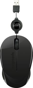SPEEDLINK Beenie Mobile Mouse Wired USB /Black (SL-610012-BK)