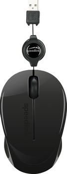 SPEEDLINK - Beenie Mobile Mouse Wired USB /Black (SL-610012-BK)