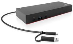 Lenovo ThinkPad Hybrid USB-C with USB-A Dock - dokkingstasjon - 2 x HDMI, 2 x DP