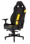 CORSAIR T2 Road Warrior Gaming Chair Black/ Yellow