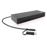 Lenovo ThinkPad Hybrid USB-C with USB-A Dock - dokkingstasjon - USB-C - 2 x HDMI, 2 x DP - 1GbE (40AF0135UK)