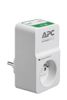 APC Essential Surgearrest PM1WU2 - Överspänningsskydd - AC 230 V - utgångskontakter: 1 - Frankrike - vit (PM1WU2-FR)