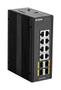 D-LINK 12 Port L2 Managed Switch with 8 x 10/100/1000BaseTX ports & 4 x 100/1000BaseSFP ports