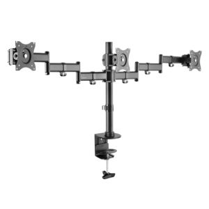 LogiLink - Triple monitor desk mount,13-27'', max. 8 kg