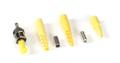 BLACK BOX FIBRE OPTIC CONNECTORS - ST SINGLE-MODE SIMPLEX, 126-µM/0.9MM, 2.0MM OR 3.0MM