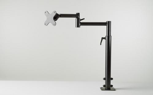 GAMBER-JOHNSON HIGH ADJUST EXTEND DESK MOUNT ARM VESA 75/100 ADAPTER PLATE DESK (7170-0590)