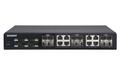 QNAP QSW-1208-8C Twelve 10GbE SFP+ ports with shared eight 10GBASE-T ports unmanage switch NBASE-T support for 5speed auto