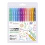 TOMBOW Marker Tombow TwinTone pastel 0,3/0,8 (12)