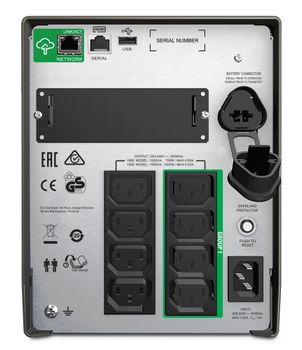 APC SMART-UPS 1500VA LCD 230V WITH SMARTCONNECT IN (SMT1500IC)