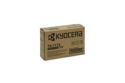 KYOCERA TK1115 Black Toner Cartridge 1.6k pages - 1T02M50NL1 (1T02M50NL1)