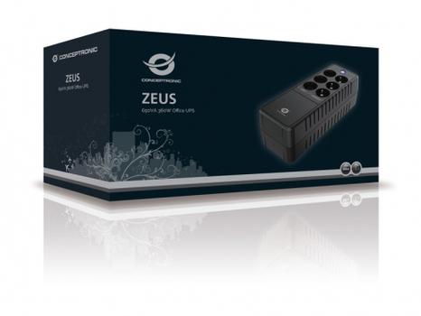 CONCEPTRONIC Zeus 650Va 360W Office Ups (ZEUS 05E)