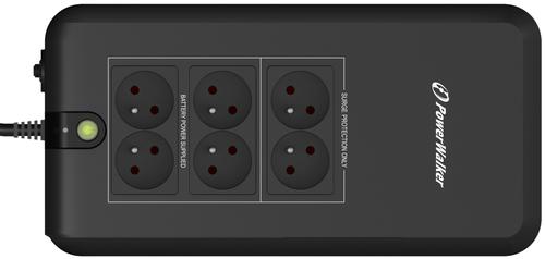 POWERWALKER PW UPS VFD 600 - 600VA 300W Off-Line, 2x Shuko, Modem / Phone Surge Protection (10120401)