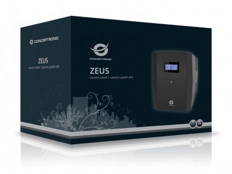 CONCEPTRONIC Zeus 1200Va 720W Ups, Iec (ZEUS 03E)