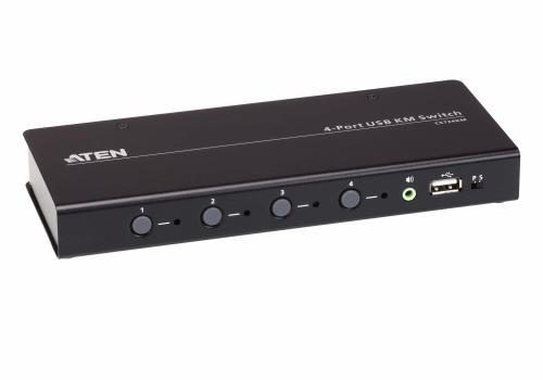 ATEN 4 Port USB KVM Switch (CS724KM-AT)