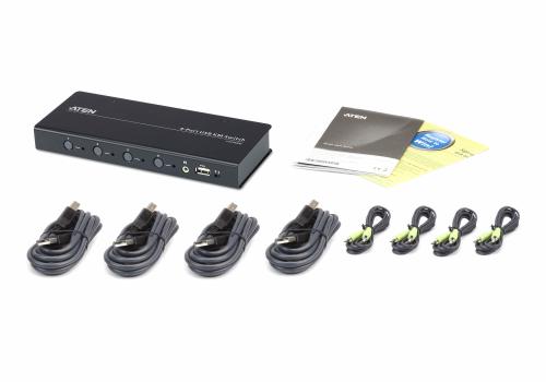 ATEN 4 Port USB KVM Switch (CS724KM-AT)