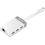 TRENDNET Hub USB-C zu Gigabit Ethernet und 3x USB 3.0