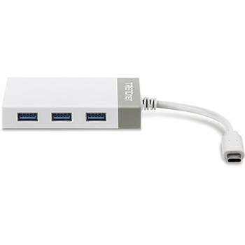 TRENDNET Hub USB-C zu Gigabit Ethernet und 3x USB 3.0 (TUC-ETGH3)