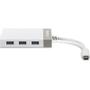 TRENDNET Hub USB-C zu Gigabit Ethernet und 3x USB 3.0 (TUC-ETGH3)
