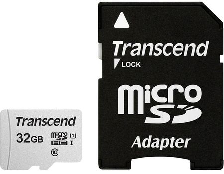 TRANSCEND MICROSDHC UHS-1 32GB W/ADAPTER (TS32GUSD300S-A)